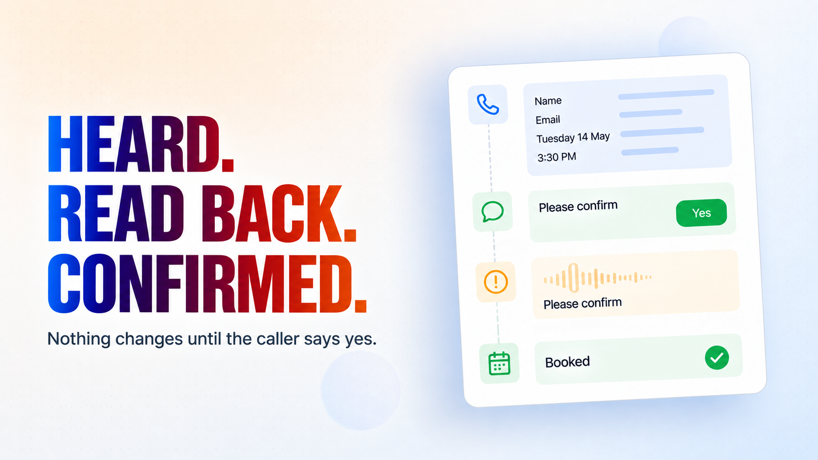 AI Voice Appointment Agent | CogniAgent