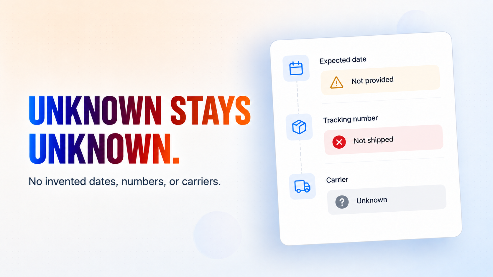 Unknown Stays Unknown. Unknown Stays Unknown.